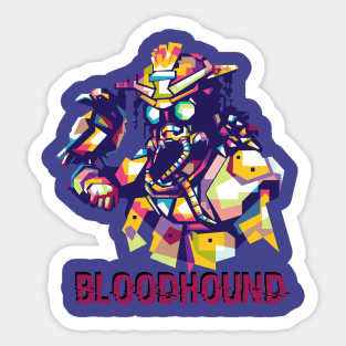 Apex Legends Bloodhound Geometric art Sticker